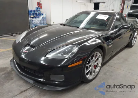 2008 Chevrolet Corvette Z06 Hardtop z USA, uszkodzony, nr VIN 1G1YY26E185116499